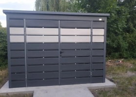 Mülltonnenhäuser 140